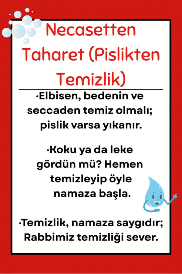 Namazın 12 Farzı Kart Seti - Görsel 5