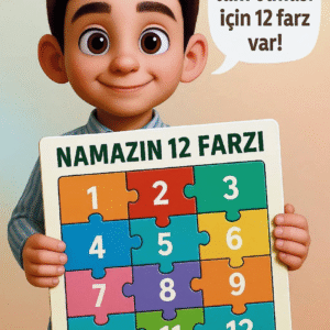 Namazın 12 Farzı Kart Seti