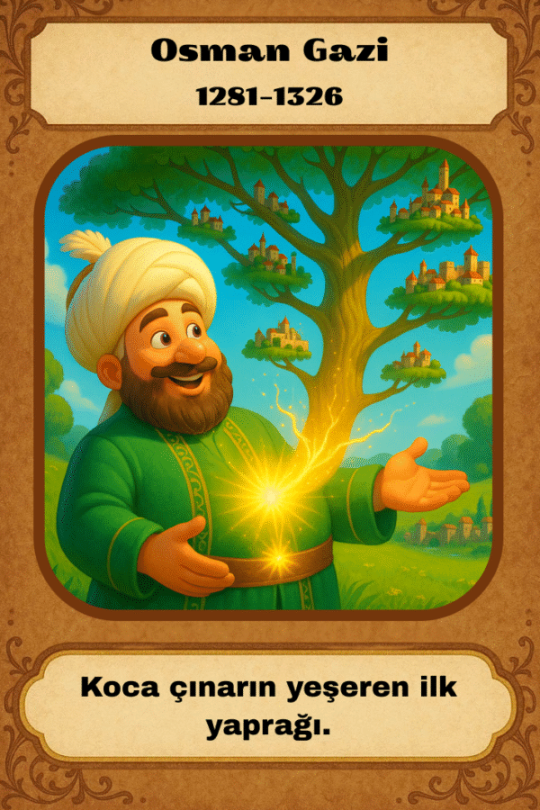 Osmanlı Padişahları Kart Seti