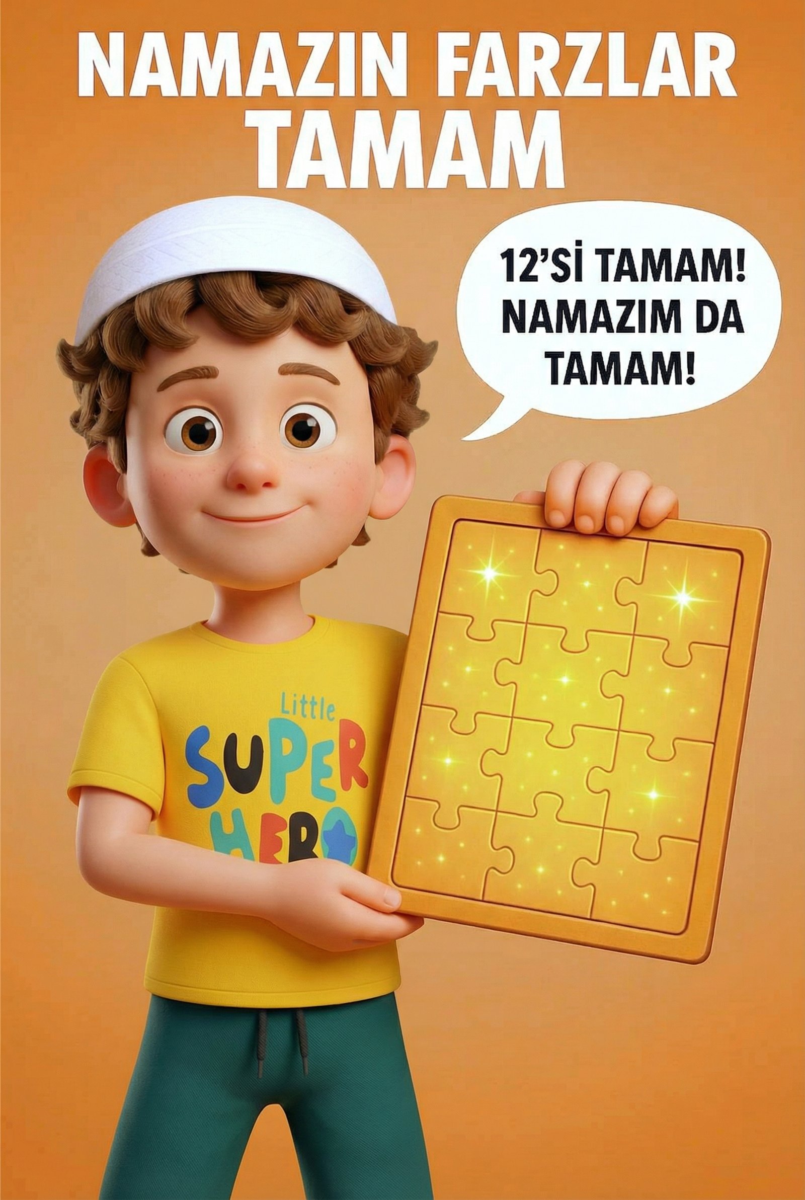 Namaz Kartları Seti - Kişiye Özel - Görsel 6