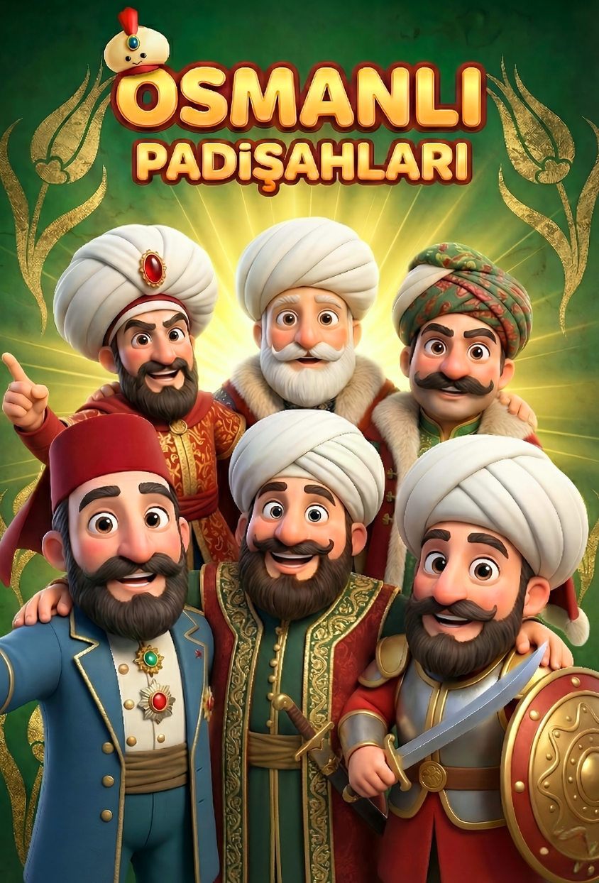 Osmanlı Padişahları Kart Seti